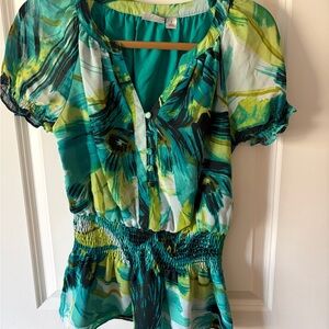 Worthington Multicolor Floral Blouse